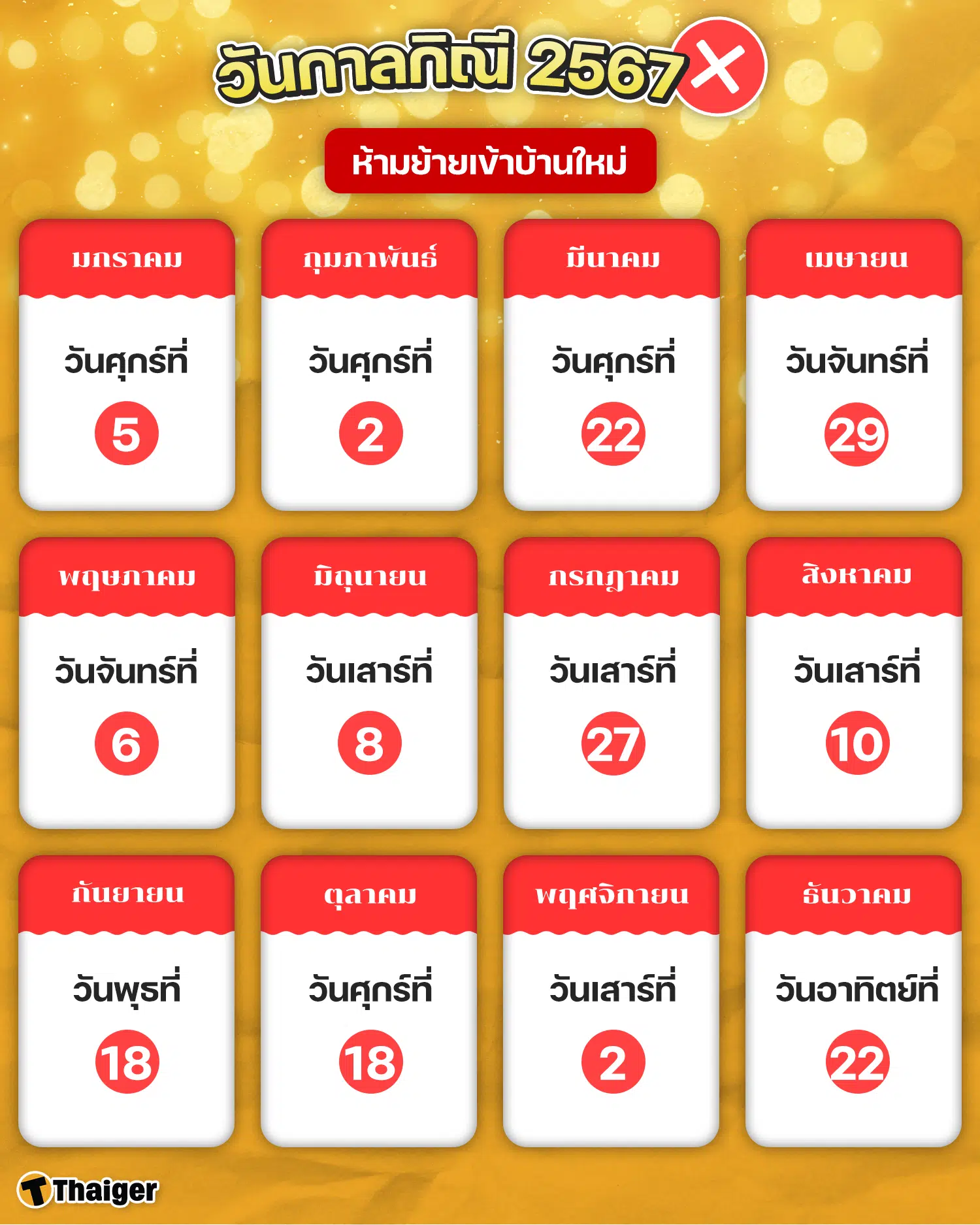 ฤกษ์ขึ้นบ้านใหม่วันมงคล 2567 พฤษภาคม นำมาซึ่งความมั่งคั่ง